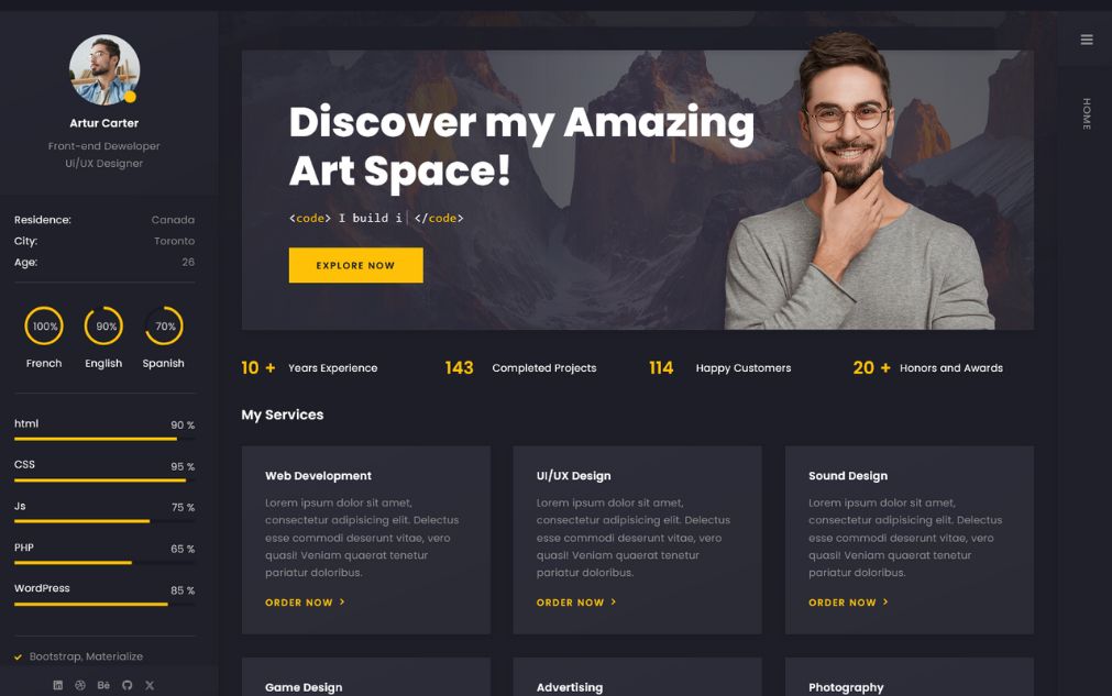 ArterTheme-website